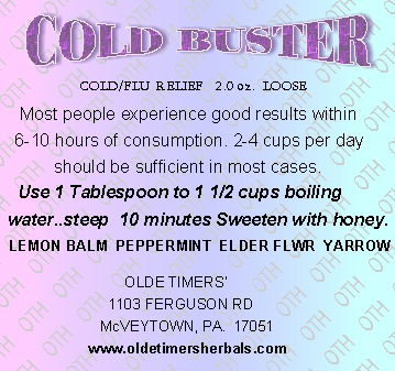 Cold Buster Tea